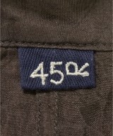 45R（フォーティーファイブアール）シャツワンピース 茶 サイズ:-(M位) レディース/2200716529262