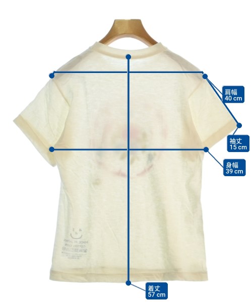 45R（フォーティーファイブアール）Tシャツ・カットソー 白 サイズ:F レディース/2200714143040