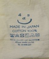 45R（フォーティーファイブアール）Tシャツ・カットソー 白 サイズ:F レディース/2200714143040