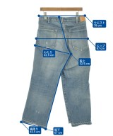 45R（フォーティーファイブアール）デニムパンツ 青 サイズ:30(XL位) レディース/2200718324032