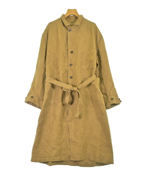 45R(フォーティーファイブアール)ステンカラーコート カーキ サイズ:F/2200646293011