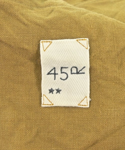 45R（フォーティーファイブアール）ステンカラーコート カーキ サイズ:F レディース/2200646293011