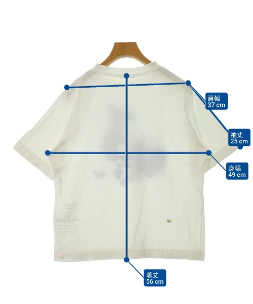 45R（フォーティーファイブアール）Tシャツ・カットソー 白 サイズ:3(L位) レディース/2200647376089