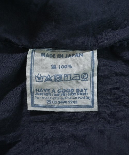 45R（フォーティーファイブアール）ブラウス 紺 サイズ:F レディース/2200647448083