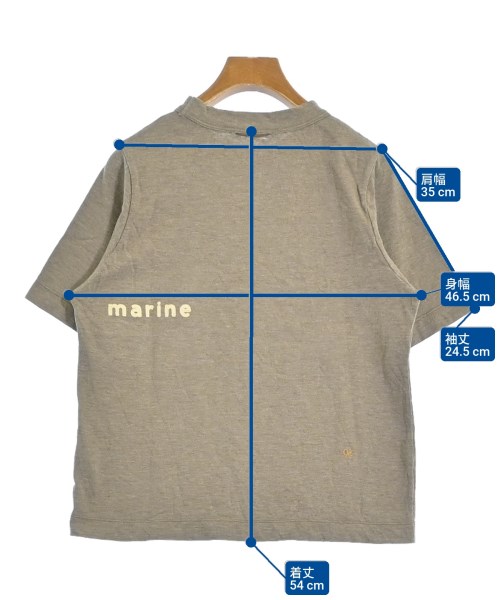 45R（フォーティーファイブアール）Tシャツ・カットソー ベージュ サイズ:2(M位) レディース/2200639794396