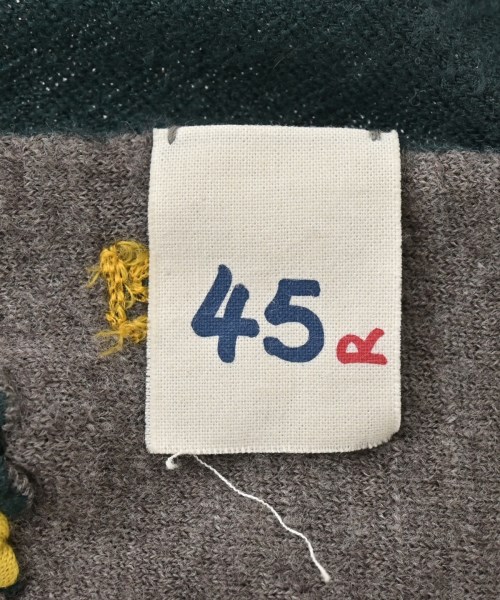 45R（フォーティーファイブアール）マフラー 緑 サイズ:- レディース/2200647778173