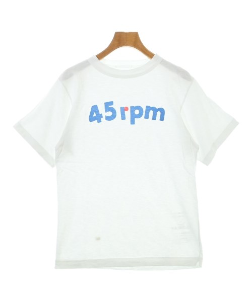 45R(フォーティーファイブアール)Tシャツ・カットソー 白 サイズ:-(M位)/2200648338017