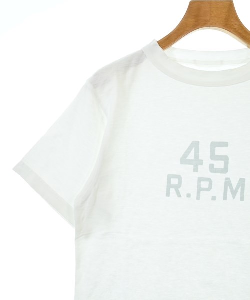 45R（フォーティーファイブアール）Tシャツ・カットソー 白 サイズ:-(M位) レディース/2200648338024