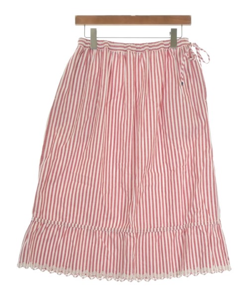 45R(フォーティーファイブアール)ロング・マキシ丈スカート 赤 サイズ:F/2200648441014