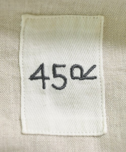 45R（フォーティーファイブアール）その他 ベージュ サイズ:2(M位) レディース/2200634991950