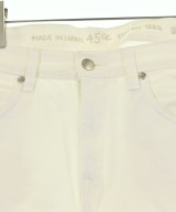45R（フォーティーファイブアール）デニムパンツ 白 サイズ:-(L位) レディース/2200640557041