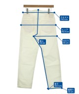 45R（フォーティーファイブアール）デニムパンツ 白 サイズ:-(L位) レディース/2200640557041