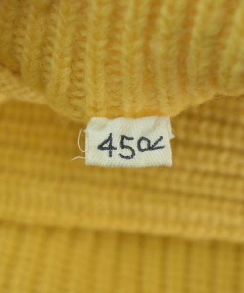 45R（フォーティーファイブアール）ニット・セーター 黄 サイズ:F レディース/2200640557096