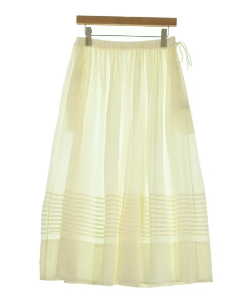 45R(フォーティーファイブアール)ロング・マキシ丈スカート 白 サイズ:-(M位)/2200640754068