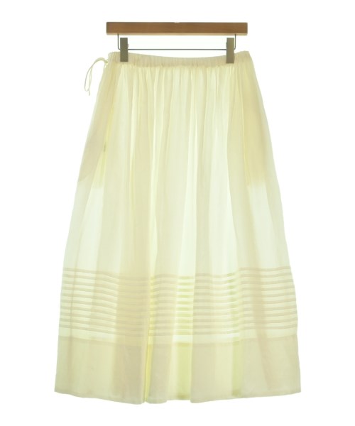 45R（フォーティーファイブアール）ロング・マキシ丈スカート 白 サイズ:-(M位) レディース/2200640754068