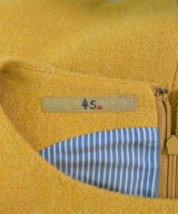 45R（フォーティーファイブアール）ワンピース 黄 サイズ:3(L位) レディース/2200646910024