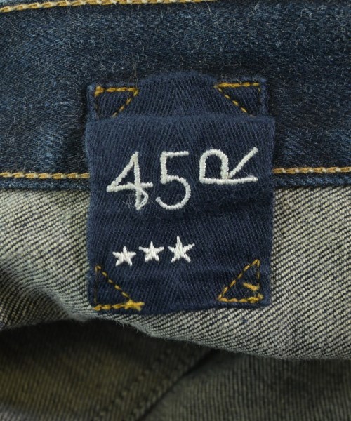 45R（フォーティーファイブアール）デニムパンツ 紺 サイズ:-(M位) レディース/2200652147100