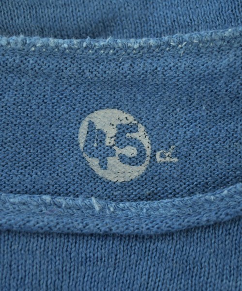 45R（フォーティーファイブアール）ニット・セーター 青 サイズ:2(M位) レディース/2200643725102