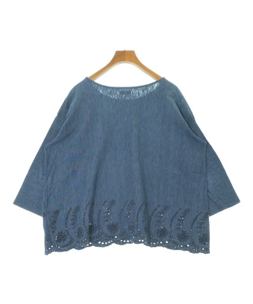 45R（フォーティーファイブアール）Tシャツ・カットソー 紺 サイズ:0(F) レディース/2200643725157