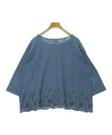 45R（フォーティーファイブアール）Tシャツ・カットソー 紺 サイズ:0(F) レディース/2200643725157