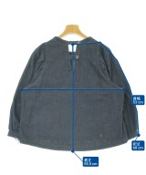 45R（フォーティーファイブアール）ブラウス 紺 サイズ:F レディース/2200646471082