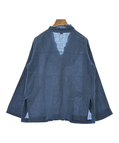 45R（フォーティーファイブアール）カジュアルシャツ 紺 サイズ:F レディース/2200646471105