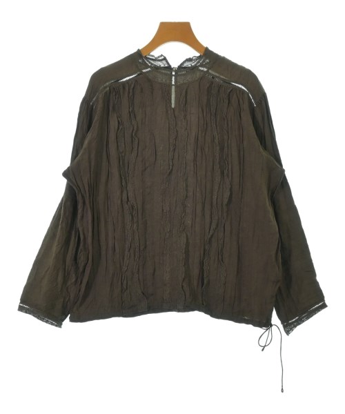 45R(フォーティーファイブアール)カジュアルシャツ 茶 サイズ:F/2200646471112