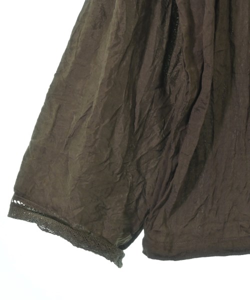 45R（フォーティーファイブアール）カジュアルシャツ 茶 サイズ:F レディース/2200646471112