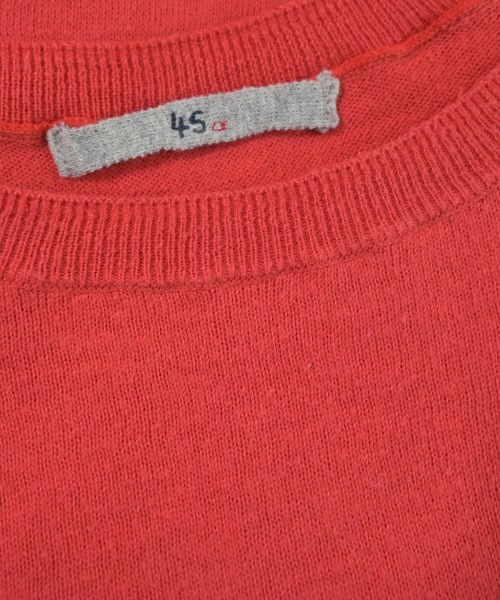 45R（フォーティーファイブアール）ニット・セーター 赤 サイズ:2(M位) レディース/2200647103074