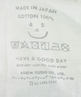 45R（フォーティーファイブアール）Tシャツ・カットソー 白 サイズ:2(M位) レディース/2200702417252