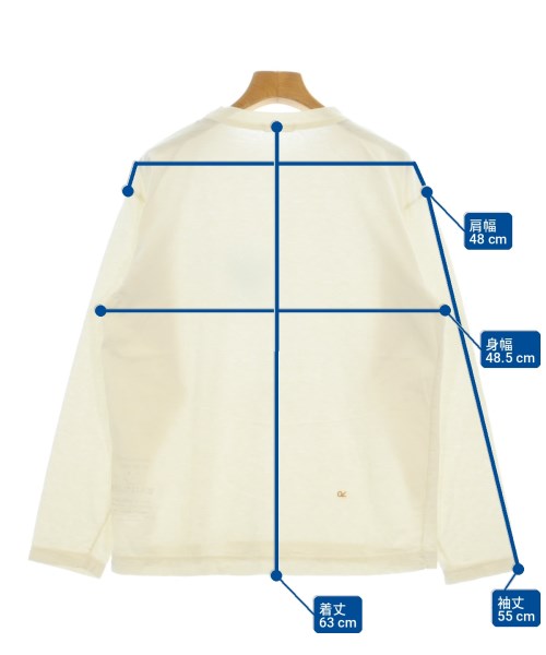 45R（フォーティーファイブアール）Tシャツ・カットソー 白 サイズ:F レディース/2200702431166