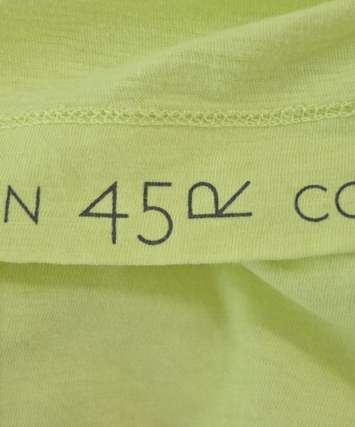 45R（フォーティーファイブアール）Tシャツ・カットソー 緑 サイズ:2(M位) レディース/2200705154048