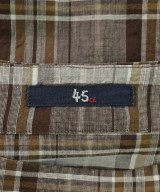 45R（フォーティーファイブアール）ワンピース 茶 サイズ:0(F) レディース/2200701311360