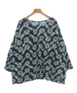 45R（フォーティーファイブアール）Tシャツ・カットソー 紺 サイズ:0(F) レディース/2200701311469