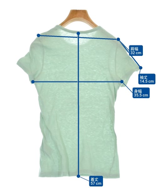 45R（フォーティーファイブアール）Tシャツ・カットソー 緑 サイズ:2(M位) レディース/2200658863172