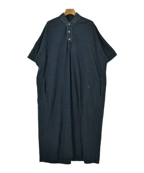45R(フォーティーファイブアール)ワンピース 紺 サイズ:F/2200663513031