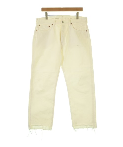 45R(フォーティーファイブアール)デニムパンツ 白 サイズ:34(XXL位)/2200664765019