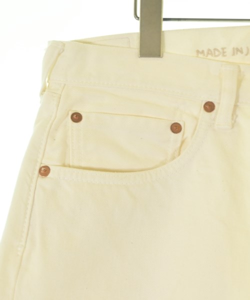 45R（フォーティーファイブアール）デニムパンツ 白 サイズ:34(XXL位) レディース/2200664765019