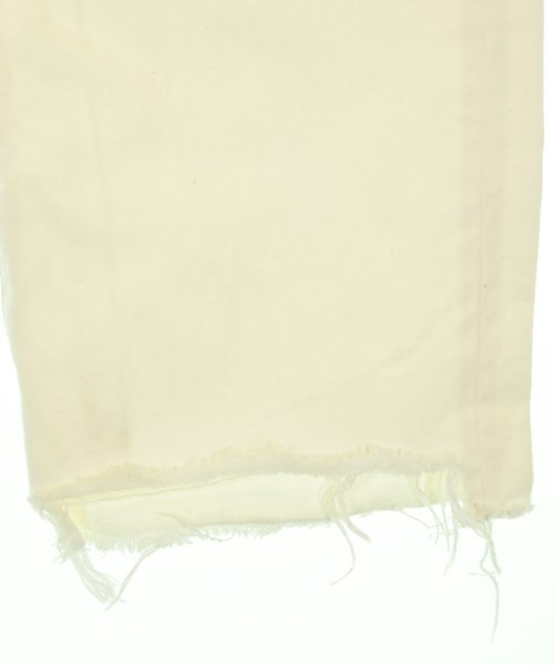 45R（フォーティーファイブアール）デニムパンツ 白 サイズ:34(XXL位) レディース/2200664765019