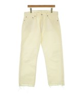 45R（フォーティーファイブアール）デニムパンツ 白 サイズ:34(XXL位) レディース/2200664765019