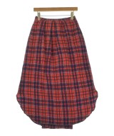 45R（フォーティーファイブアール）ロング・マキシ丈スカート 赤 サイズ:3(L位) レディース/2200663987030