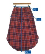 45R（フォーティーファイブアール）ロング・マキシ丈スカート 赤 サイズ:3(L位) レディース/2200663987030