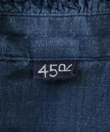 45R（フォーティーファイブアール）ブラウス 紺 サイズ:F レディース/2200664977030