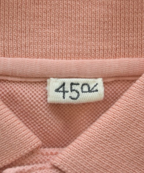 45R（フォーティーファイブアール）ポロシャツ ピンク サイズ:2(M位) レディース/2200664892081