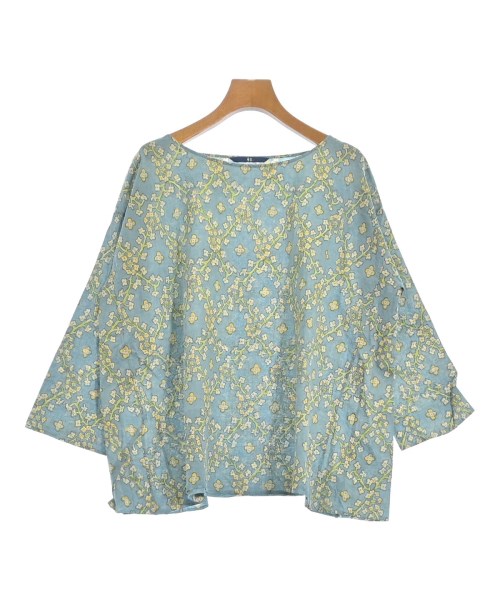 45R(フォーティーファイブアール)ブラウス 青 サイズ:0(F)/2200664892104