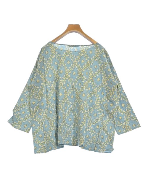 45R（フォーティーファイブアール）ブラウス 青 サイズ:0(F) レディース/2200664892104