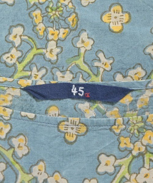 45R（フォーティーファイブアール）ブラウス 青 サイズ:0(F) レディース/2200664892104