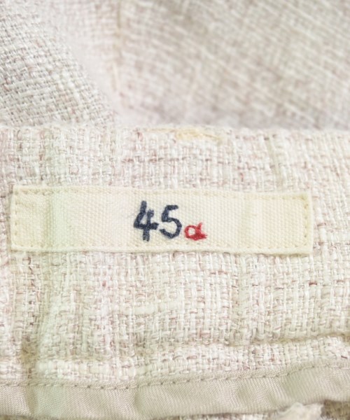 45R（フォーティーファイブアール）スラックス ベージュ サイズ:0(F) レディース/2200664892135