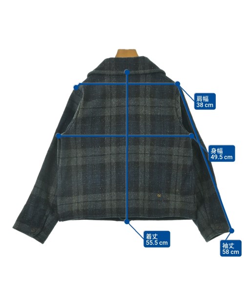 45R（フォーティーファイブアール）テーラードジャケット 紺 サイズ:-(M位) レディース/2200664151058