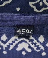 45R（フォーティーファイブアール）ブラウス 紺 サイズ:0(F) レディース/2200667073043